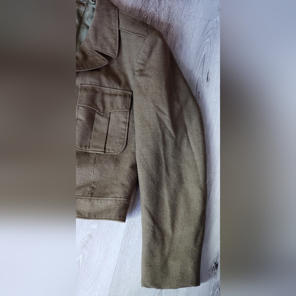 Vintage Jacket Military 1940s 1950s US Army made in Japan - Picture 8 of 8